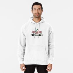 Tony Kart logo Light grey Pullover Hoodie