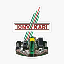 Tony Kart Sticker